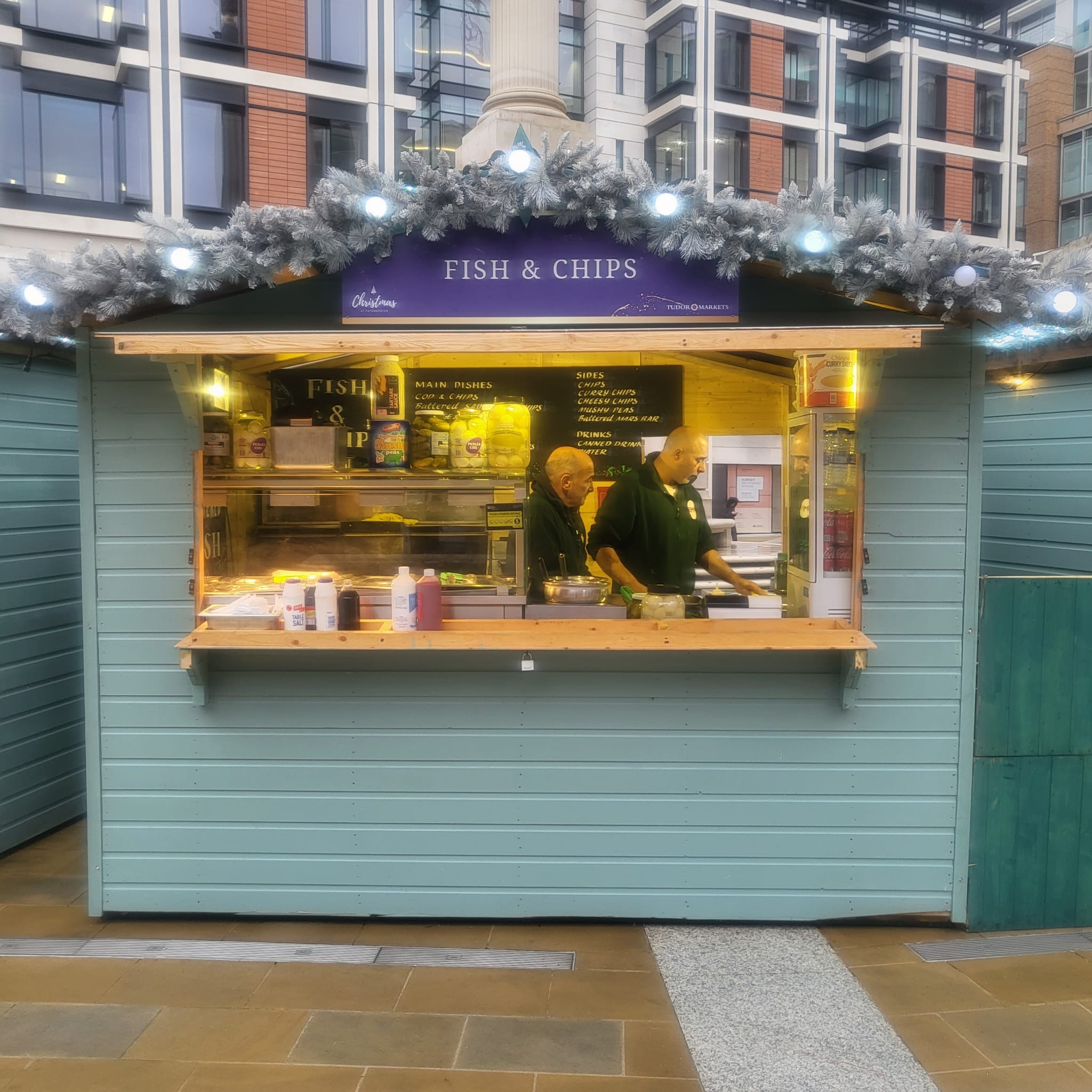 Fish and Chips food stall